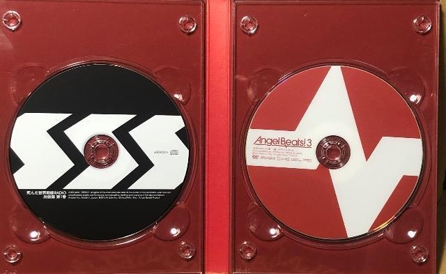 Angel Beats! 3 DVD  CD/DVD/rfI 