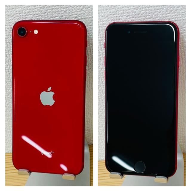 C 100% iPhone SE2 128 GB SIMt[ bh {  Ɠd/AV 