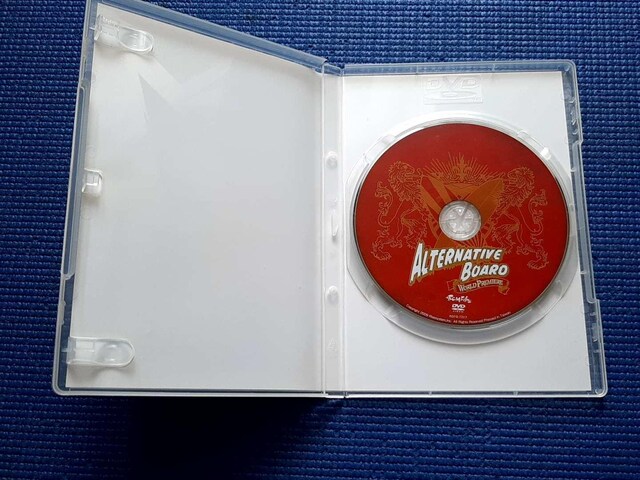 DVD ALTERNATIVE BOARD World Premiere  CD/DVD/rfI 