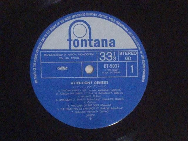 AeV! iATTENTION!j/ WFlVXiGENESISj@іLP  CD/DVD/rfI 