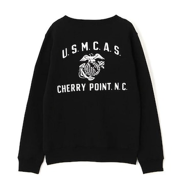 Vi AVIREX ABbNX XEFbg M  CREWNECK SWEAT ~^[
