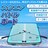 スクエアパドルボード サップ SUP スタンドアップパドルボード インフレータブル マリンスポーツ 海 夏