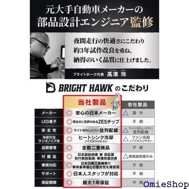 ԋZpҊďC H4 LED wbhCg ԌΉ `bv 6700K uCgz[N nCGhf 602  /oCN