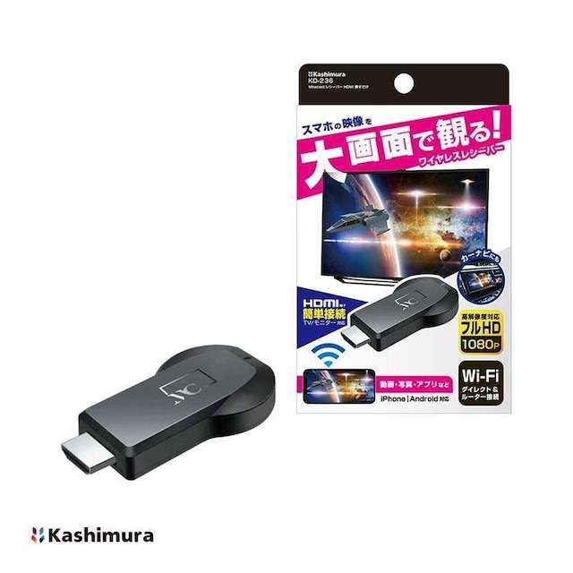 IKashimuraJVMiracastV[o[ HDMI }X}z̉fʂŊςIKD-236 