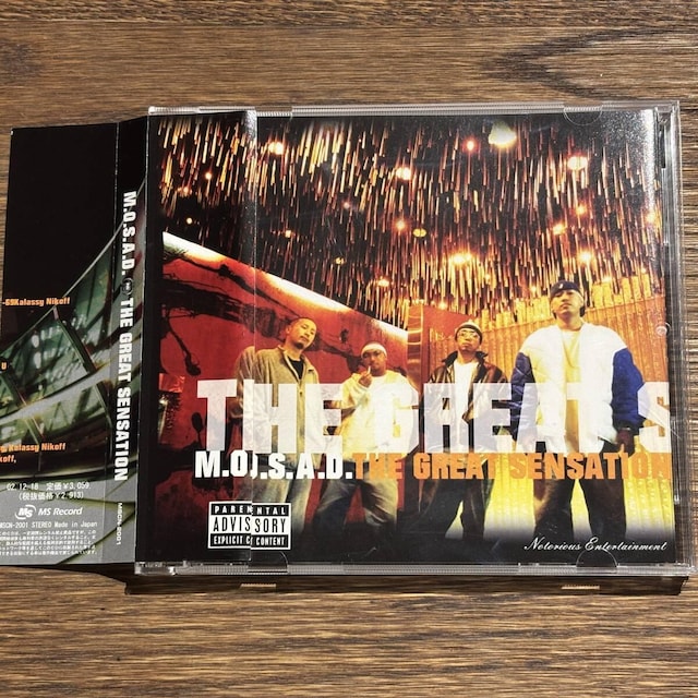 yM.O.S.A.D.zTHE GREAT SENSATION   CD/DVD/rfI 