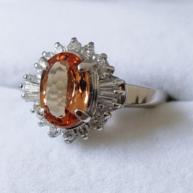 _Ch~CyAgp[Y O Pt900 1.35ct 0.35ct 6.3g  ANZT[/v 