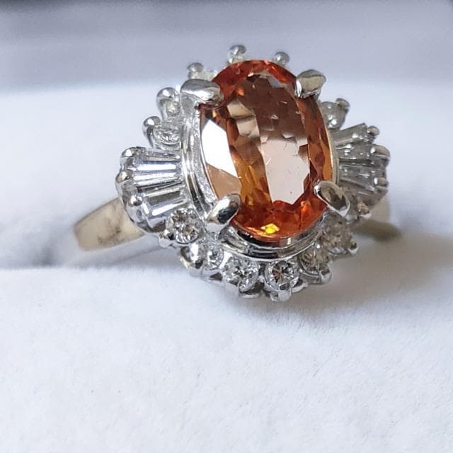 _Ch~CyAgp[Y O Pt900 1.35ct 0.35ct 6.3g  ANZT[/v 