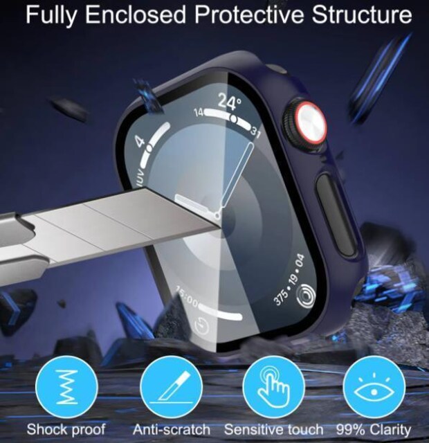 AppleWatch P[X AbvEHb` 10 NA Jo[ KX 46mm ی P[X applewatch10