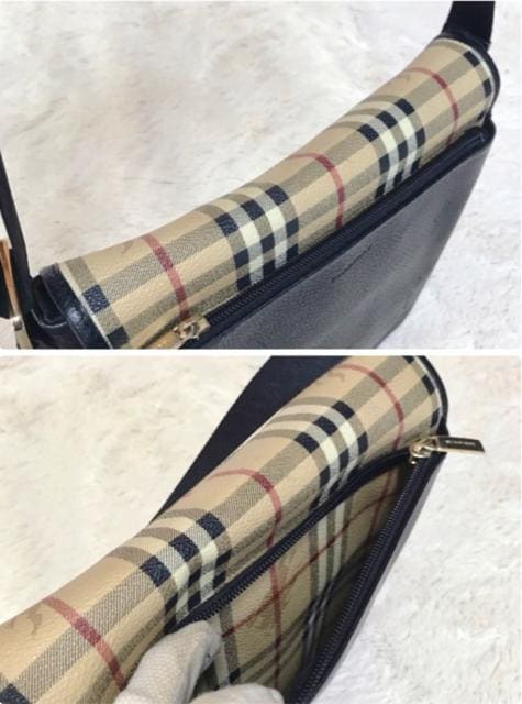 i BURBERRY mo`FbN ؂ւ U[ PVC V_[obO  uh 