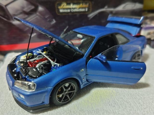 Gu  1/24 XJCC R34 GT-R VXybNU xCTChu[   zr[ 
