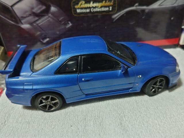 Gu  1/24 XJCC R34 GT-R VXybNU xCTChu[  zr[ 