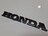●HONDA ホンダ ABS製 抜き文字TYPE MAD BLACK マッドブラック仕様 エンブレム!