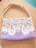ハンドメイド ショルダーバッグ(リネン花柄)
