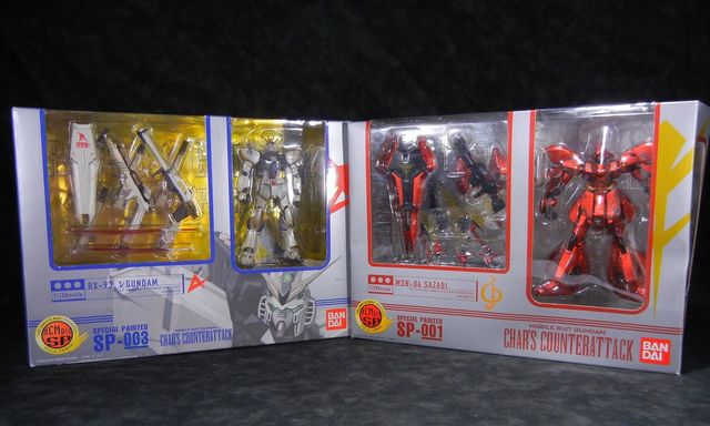 (最終値下げ)ガンダム　スペシャルペインテッド　νガンダム　サザビー RG MSN-04FF サザビー」＆「EG νガンダム［ペインティングモデル