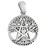 DD: Small Cut Out Tree Pentacle Pendant