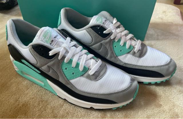 新品 NIKE AIR MAX 90 エアマックス90 ティファニーブルー 30cm