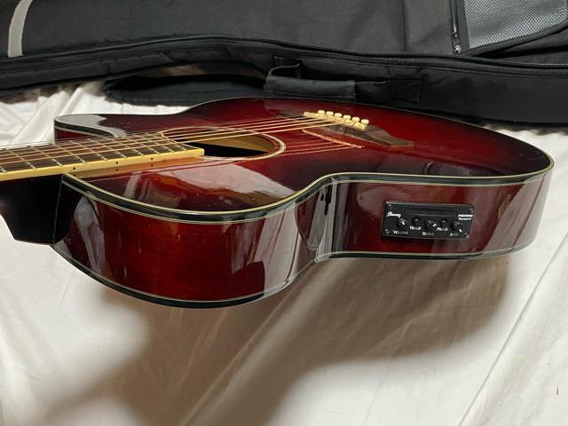 Ibanez エレアコギター　AEC24Ⅱ ソフトケース付美品1948-06-1 Ibanez エレアコギター AEC24Ⅱ ソフトケース付美品1948-06-1