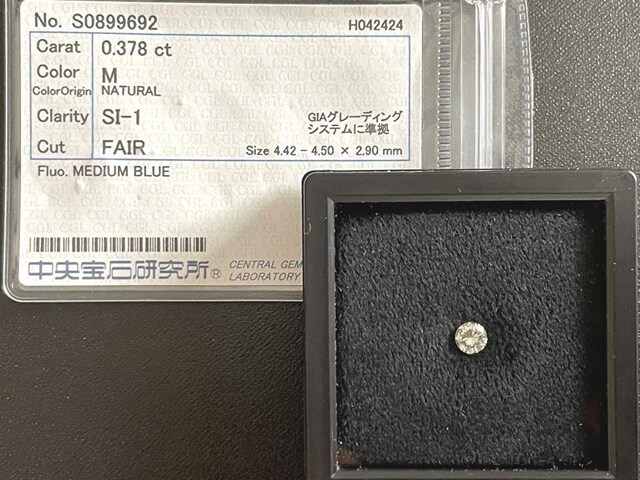 _Ch[X 0.378ct M SI-1 FAIR ΌӒ聛 