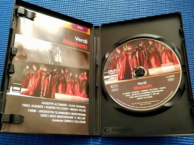 DVD@FfB ̌ }NxX@Verdi Maceth  CD/DVD/rfI 