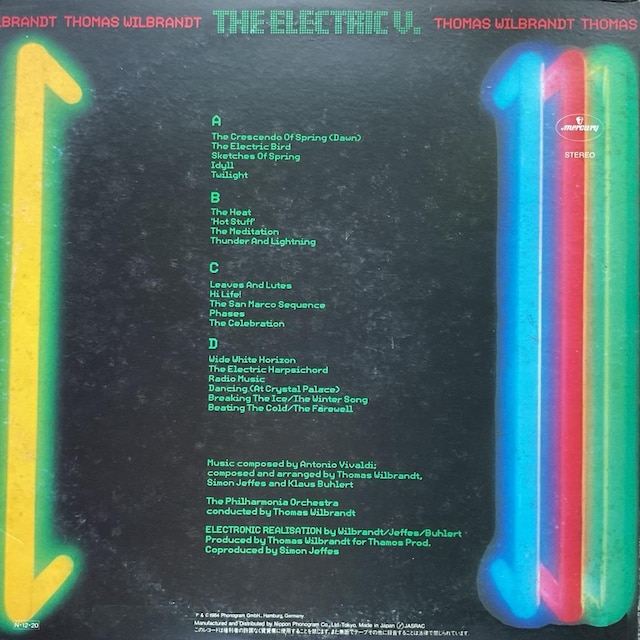 THE ELECTRIC V.  CD/DVD/rfI 