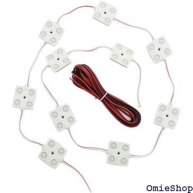 Ranzek 40LED 12V 14W LED[ zCg ͔ ȃGlM[ e[vt DIY p 115  /oCN