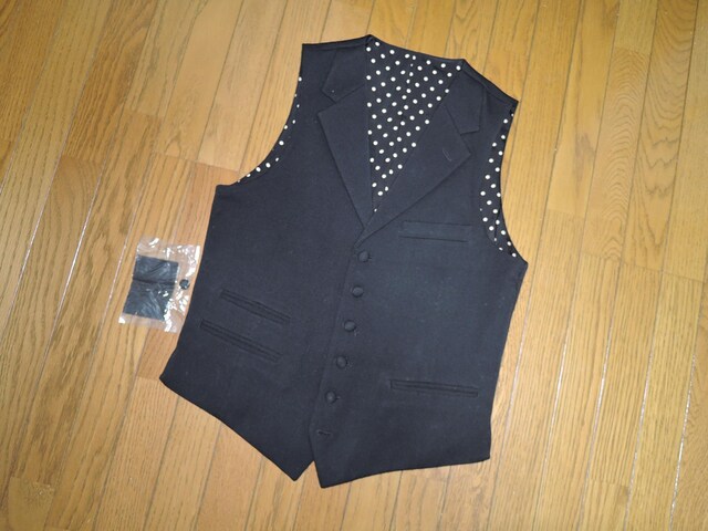 WACKO MARIA R}A WxXg S  E[ VEST hJ Xeb` wSLOGO nhbg  uh 