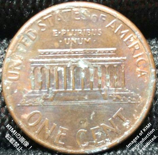 1セント硬貨 1995アメリカ合衆国 リンカーン 1ペニー 貨幣芸術