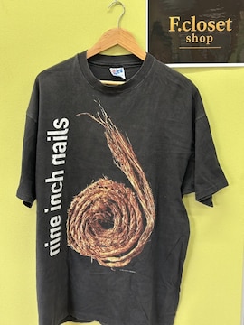  90s vintage NINE INCH NAILS further down the spiral XL