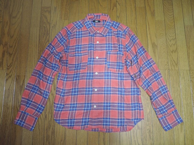 TMT eB[GeB[ tl `FbNVc M Ԑn tl FLANNEL CHECK SHIRT   uh 
