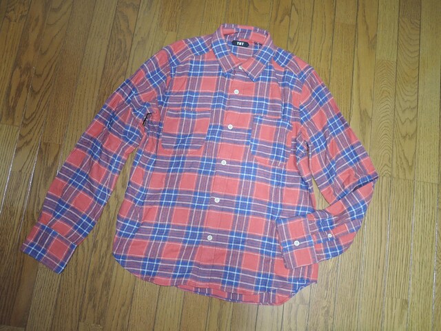 TMT eB[GeB[ tl `FbNVc M Ԑn tl FLANNEL CHECK SHIRT  uh 