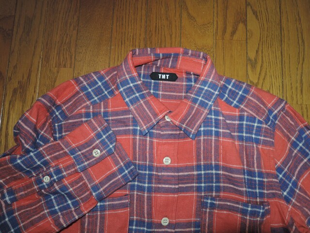 TMT eB[GeB[ tl `FbNVc M Ԑn tl FLANNEL CHECK SHIRT  uh 
