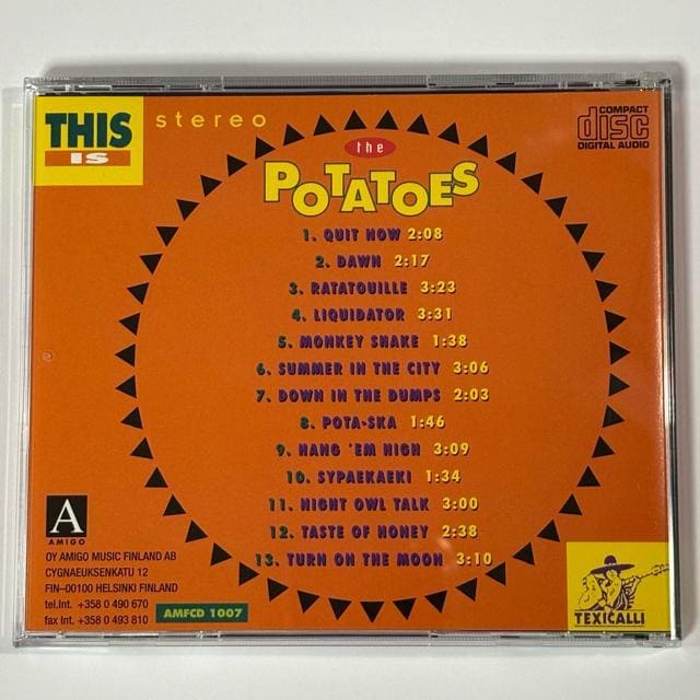 The Potatoes / This Is The Potatoes  CD/DVD/rfI 