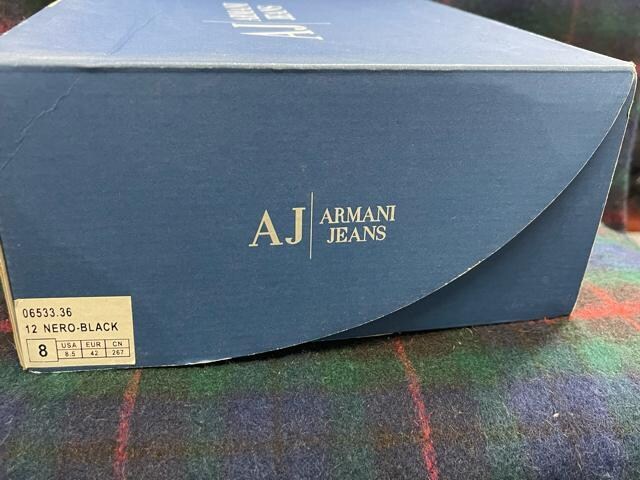 EMPORIO ARMANIiG|IA}[jjXj[J[ubN 26cm  uh 