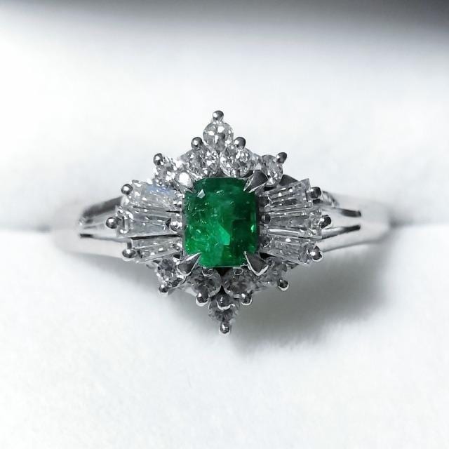 _Ch~Gh O Pt900 0.40ct 0.27ct 4.5g   ANZT[/v 