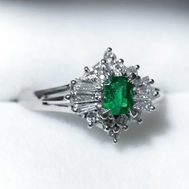 _Ch~Gh O Pt900 0.40ct 0.27ct 4.5g  ANZT[/v 