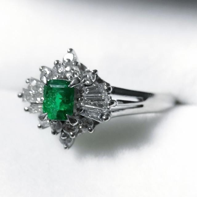_Ch~Gh O Pt900 0.40ct 0.27ct 4.5g  ANZT[/v 
