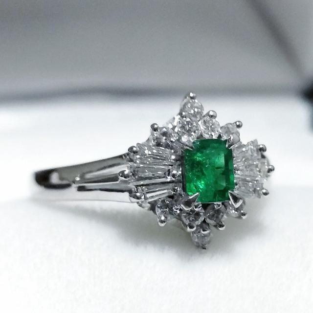 _Ch~Gh O Pt900 0.40ct 0.27ct 4.5g  ANZT[/v 