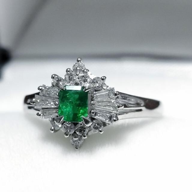 _Ch~Gh O Pt900 0.40ct 0.27ct 4.5g  ANZT[/v 