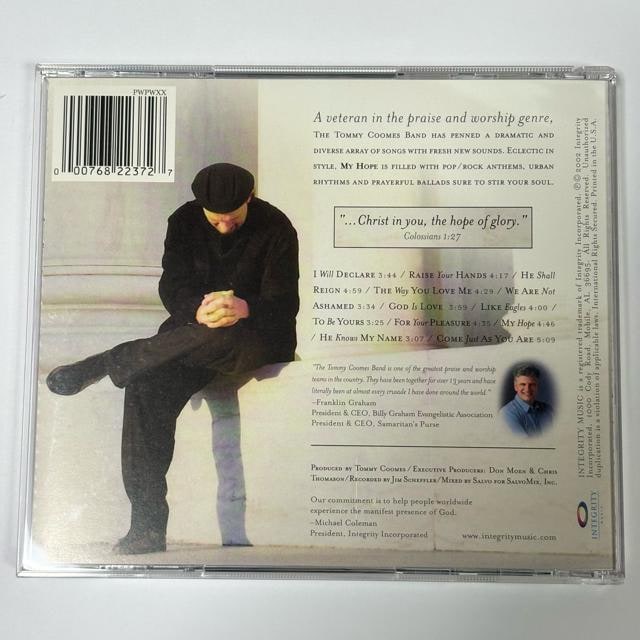 Tommy Coomes Band / My Hope  CD/DVD/rfI 