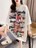 爆ヤス価格990円★女性用プラスサイズカジュアルTシャツ、キャラクタープリント - "ゲームに集中する" デザイン フリーサイズ