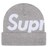 Supreme Big Logo Beanie Heather Grey 24fw シュプリーム ビッグ ロゴ ビーニー