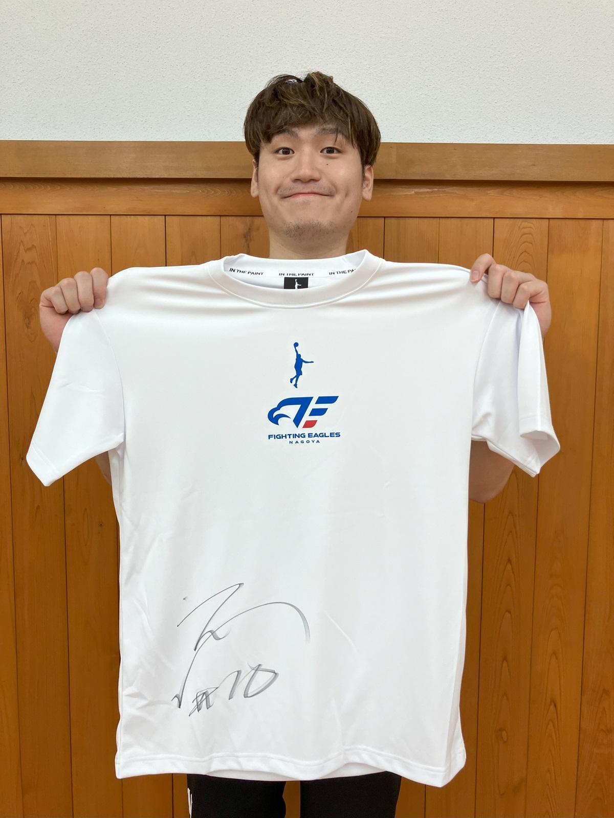 ブレス浜松Tシャツ　選手の直筆サイン入り HATTRICK（ハットトリック）-選手の想いをファンへ届ける公式