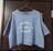 サイズF(フリー)■アソートクロップドTシャツ■ショート丈■ブルー■