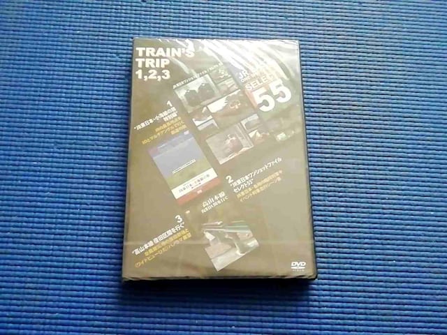 J DVD TRAIN'S TRIP 1.2.3 JR{EC̗ ʕ   CD/DVD/rfI 