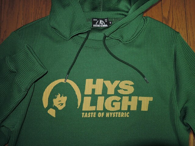 HYSTERIC GLAMOUR qXebNO}[ p[J[ S  |f K[S LOGO  uh 