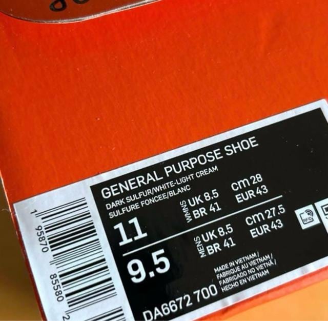 NIKE GENERAL PURPOSE SHOE Tom Sachs 27.5cm CRAFT wmns iCL gTbNX  uh 