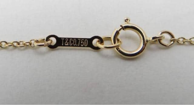 TIFFANY&CO.eBt@j[ p}EsJ\rOn[glbNX y_g 750YG  t@bV 