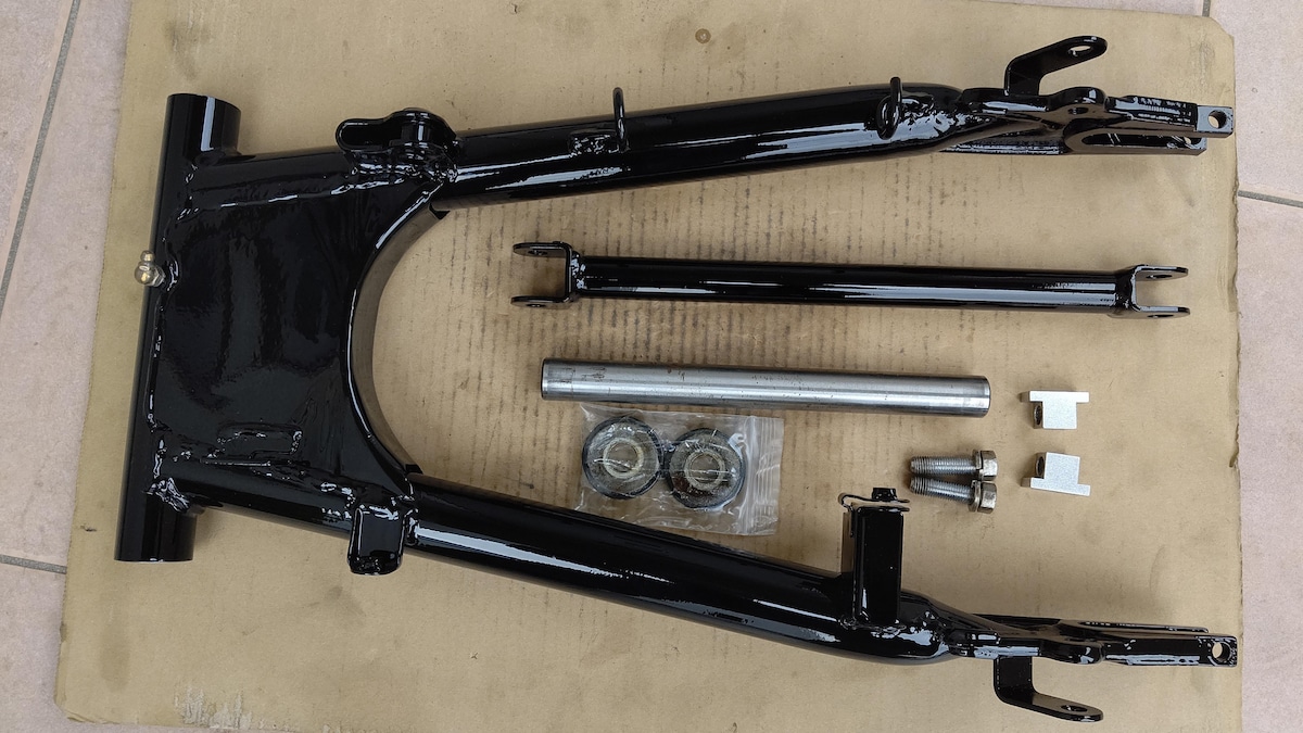 Z400FX純正スイングアーム一式良品GS400CBX400Z550FXキャリパー
