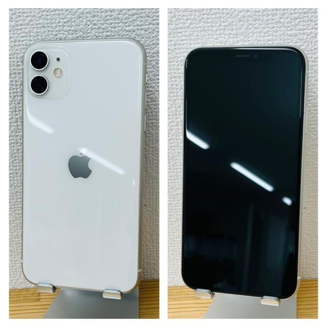 B 100% iPhone 11 128 GB SIMt[ zCg {  Ɠd/AV 
