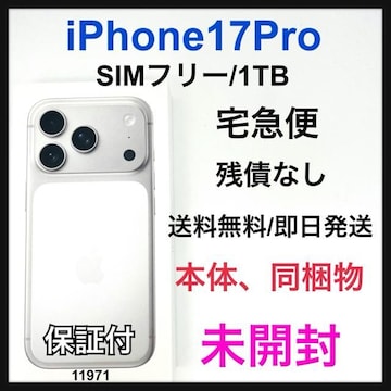 J iPhone 17 Pro 1TB SIMt[ Vo[ {
